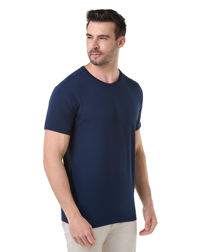 Kit 5 Camisetas Tech Modal Masculinas 03 - Imagem 4