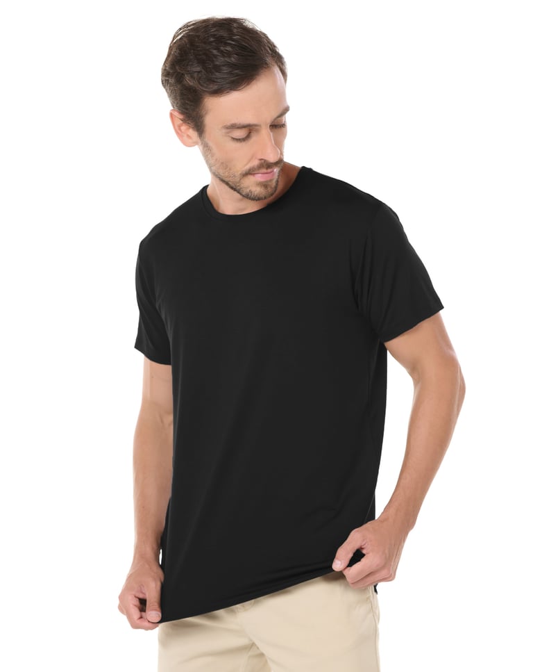 Kit 5 Camisetas Tech Modal Masculinas 10 - Imagem 3