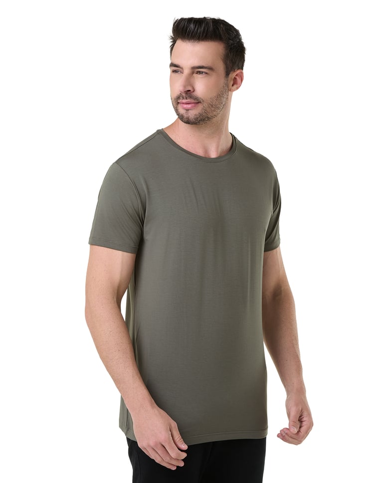 Kit 5 Camisetas Tech Modal Masculinas 10 - Imagem 6